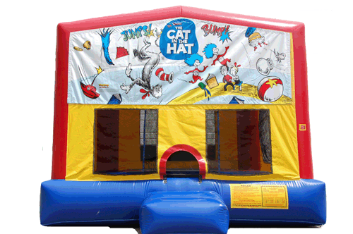 Cat In The Hat Bounce House Rental